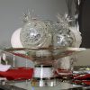 Large Swarovski Crystal Filled Centrepiece Bowl Dish
