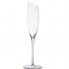 Pair of Angled Rim Champagne Flutes