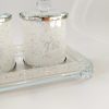 Rectangular Glass Presentation Tray with Swarovski Crystals 3