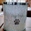 Dog Treats Jar with Swarovski Crystals