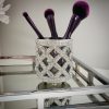 Make Up Brush Holder with Swarovski Crystals