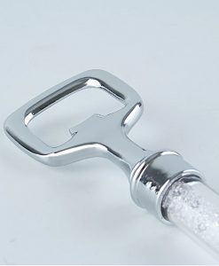 Bottle opener with Swarovski Crystals