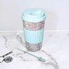 Re-usable Eco-Friendly Travel Mug with Swarovski Crystal Elements