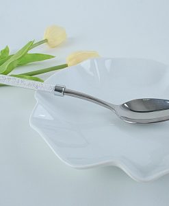 Coffee Tea Spoon with Swarovski Crystal filled Handle