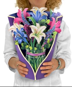 Pop Up 3D Large Floral Bouquet