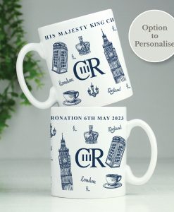 Personalised King Charles Coronation Memorabilia Mug